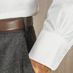 WHITE OXFORD COTTON SHIRT