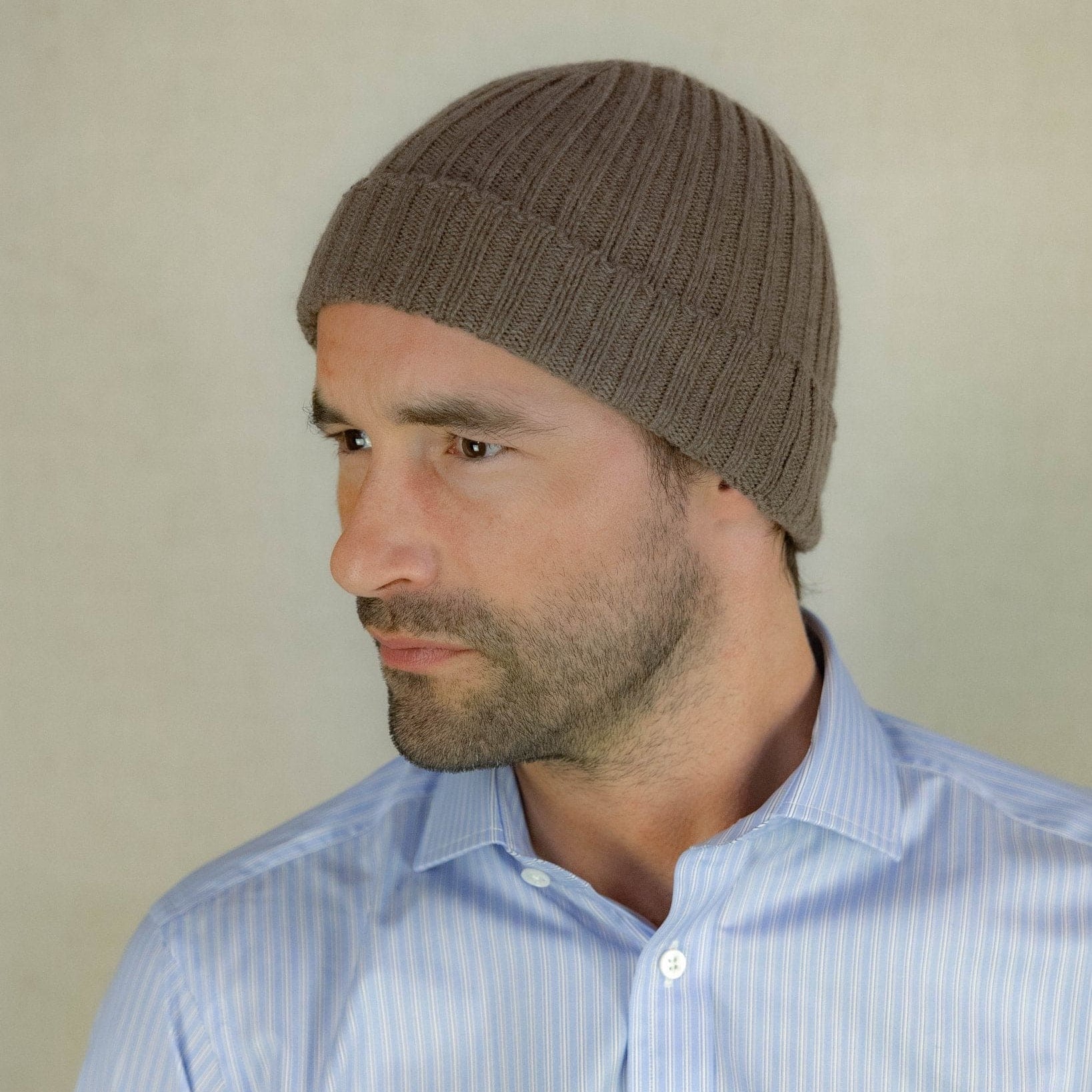 Wildebeest Brown Cashmere Beanie